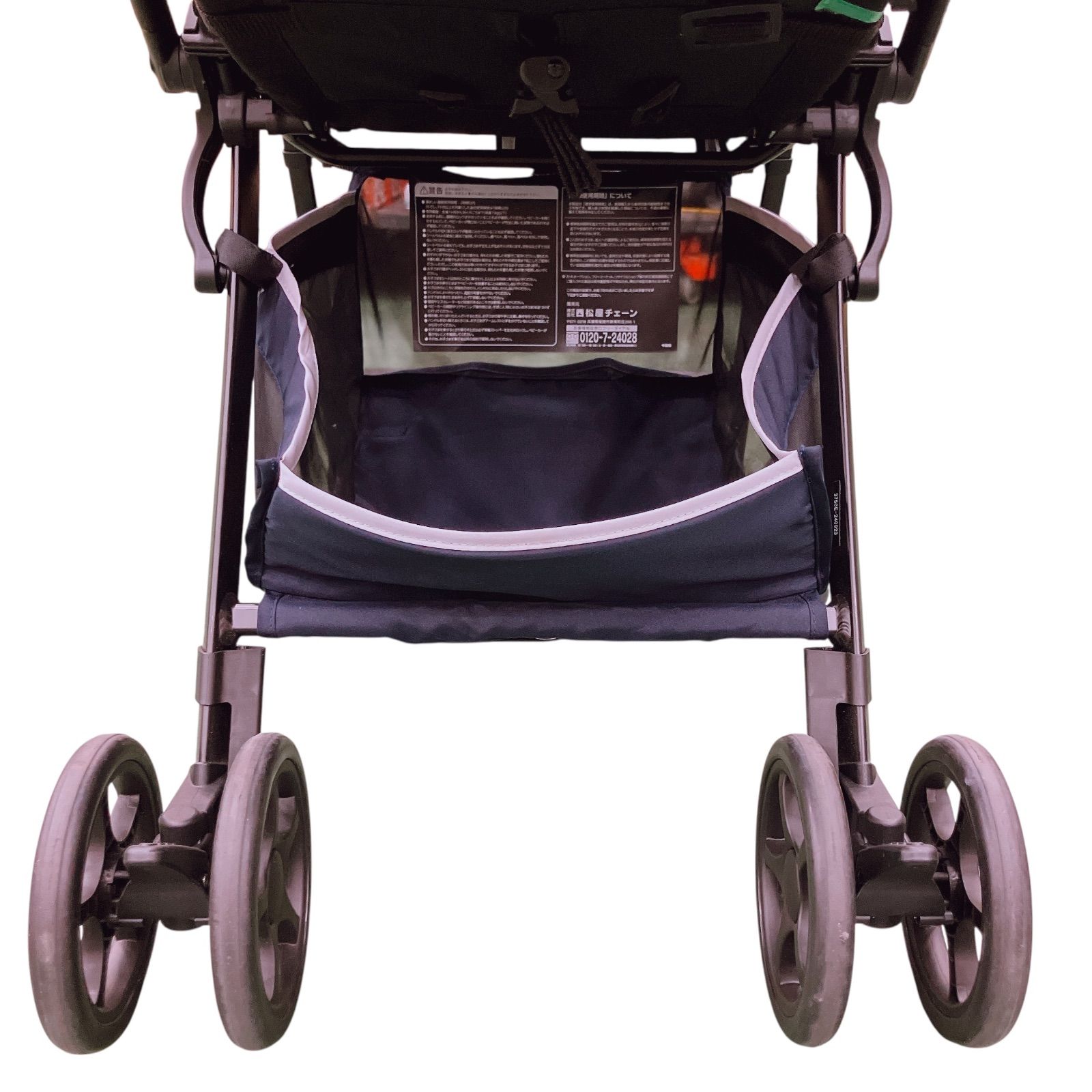 【新品】西松屋SmartAngelベビーカー デ・ヨーネ レジェ e NAVY 綺麗 ベビーカー スマートエンジェル デ・ヨーネ レジェ e NAVY