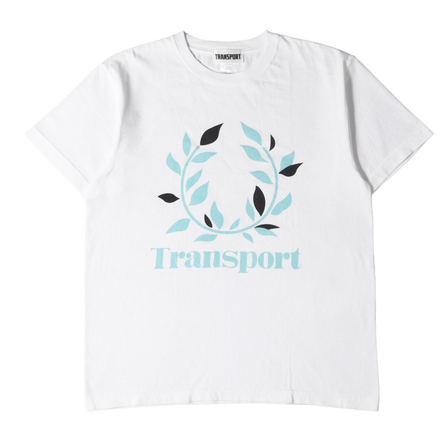 TRANSPORT トランスポート Tシャツ 復刻モデル 月桂樹 ロゴ クルー