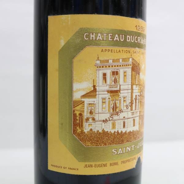 CHATEAU DUCRU-BEAUCAILLOU（シャトー デュクリュ ボーカイユ）1982 750ml ※度数記載無し・オリ有り  T24G100115 - メルカリ