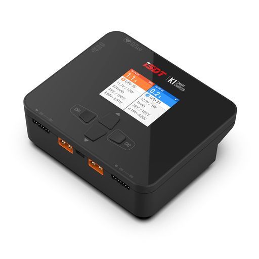 ISDTK1リポバッテリーバランス充電器1-6sAC100WDC2x250W10ALifeLilonLiPoLiHv/Pb/NiMH(放電機能無し)