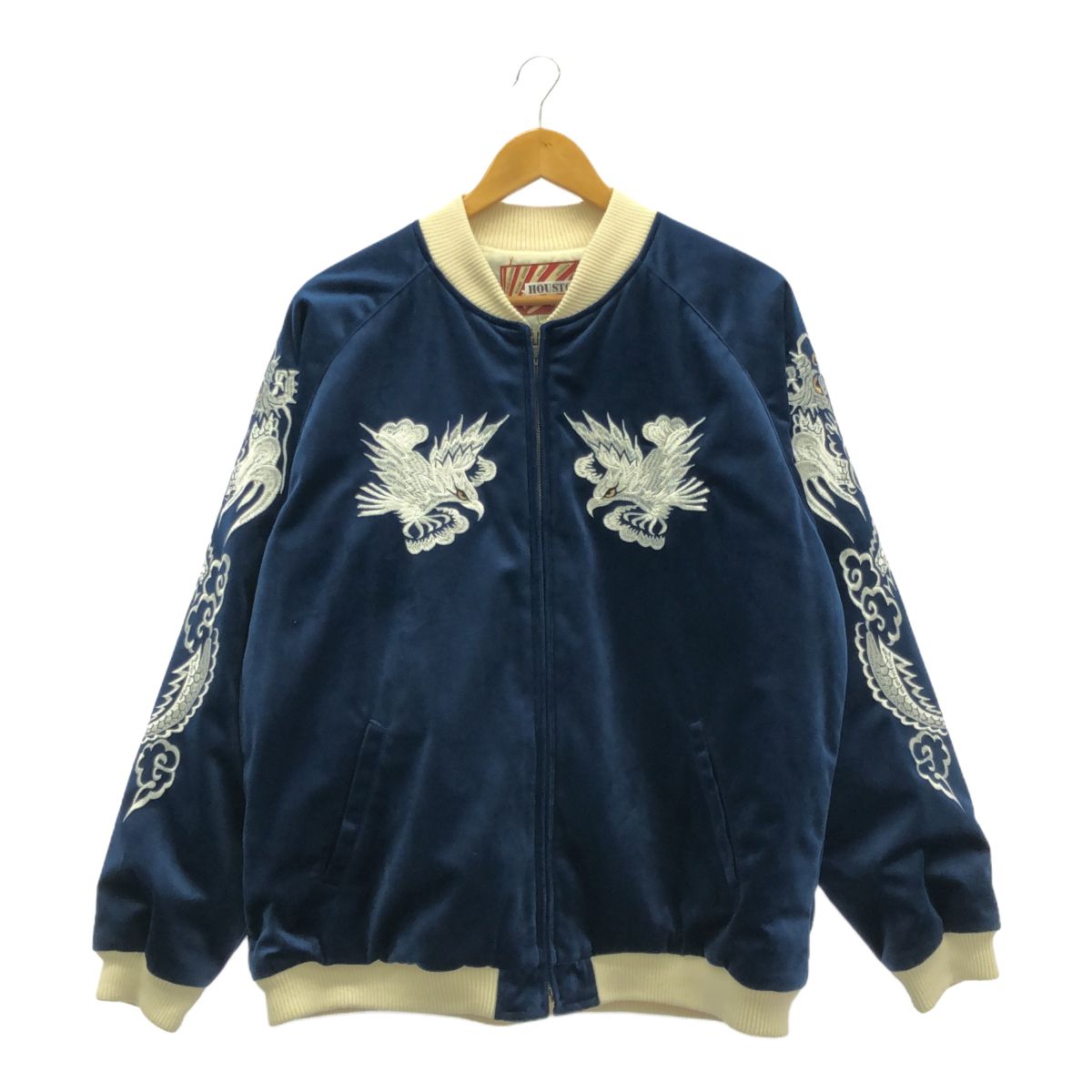 HOUSTON ヒューストン 別珍 スカジャン 45周年記念 限定 ブラックXL HOUSTON 別珍 スカジャン 45周年記念 ヒューストン 限定 ブラック