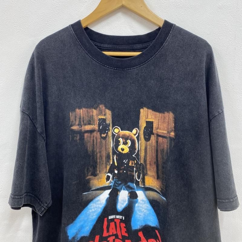 USED 古着 Tシャツ 半袖 Kanye West カニエ・ウェスト LATE REGISTRATION ツアー 2005 両面プリント - メルカリ