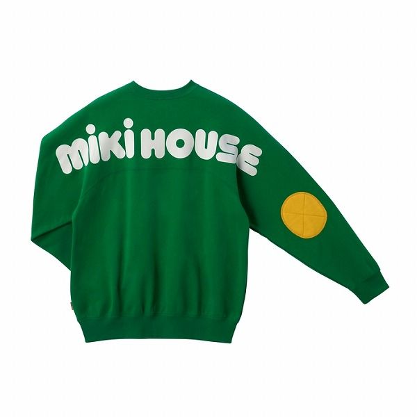ミキハウス mikihouse バックロゴトレーナー 大人用 スウェット 長袖 L
