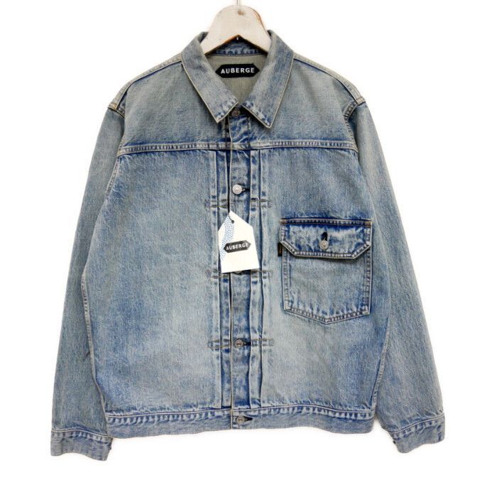 AUBERGE オーベルジュ 国内正規 25SS BIO BLEACH デニムジャケット G 