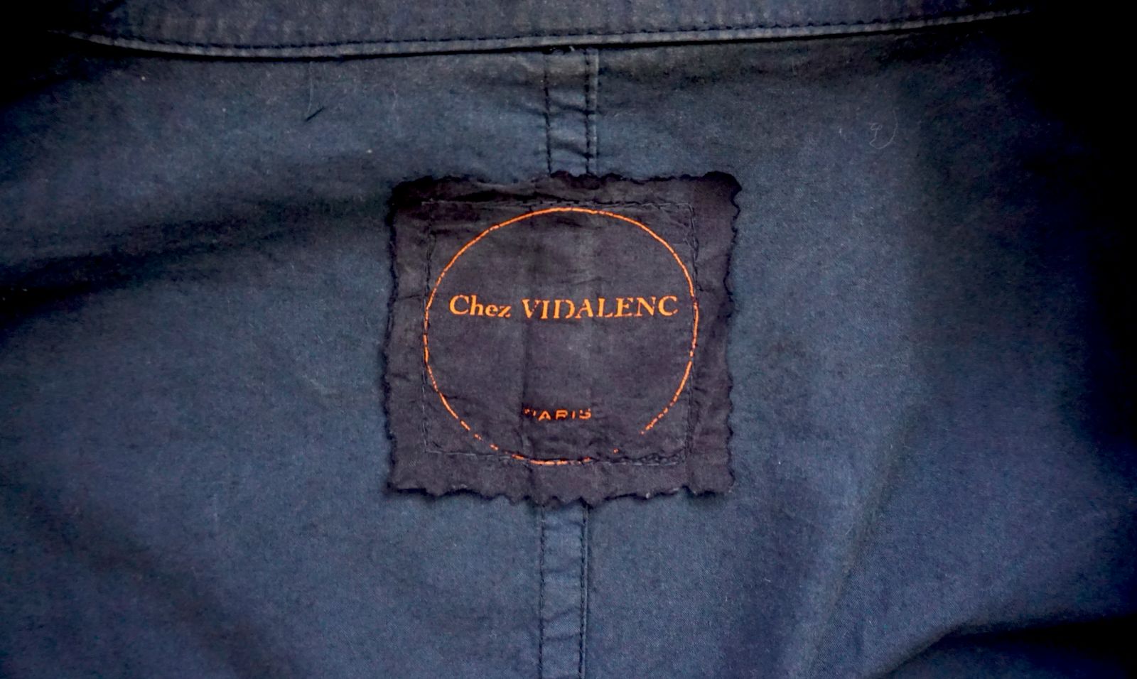 Chez Vidalenc シェヴィダレンク coat m short ガーメントダイ - メルカリ