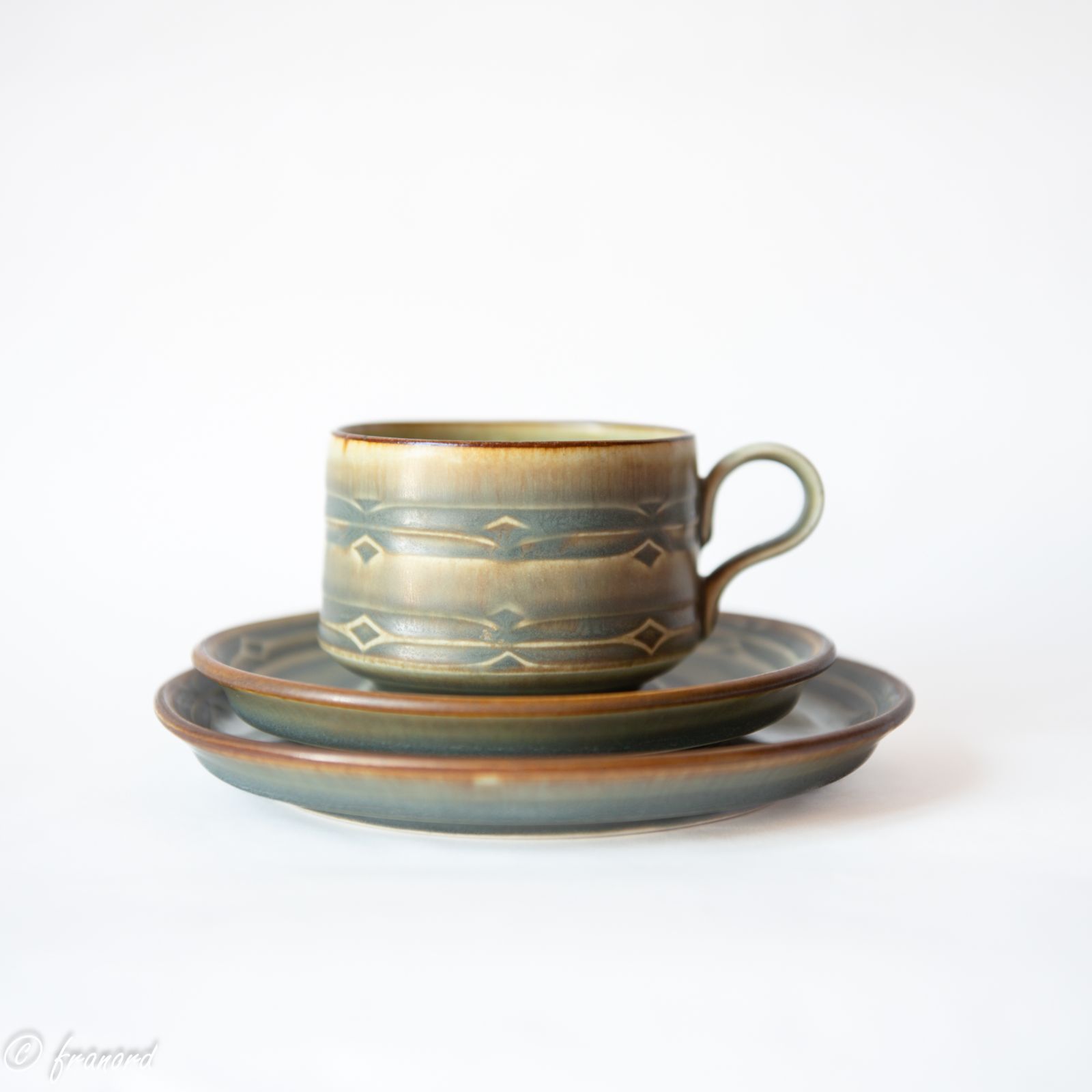 デンマーク製】DANSK IHQ クイストゴー802チークトレイ DANSK