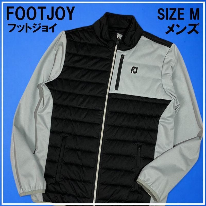 FOOT JOY フットジョイ 中綿切替 ジップジャケット グレー M