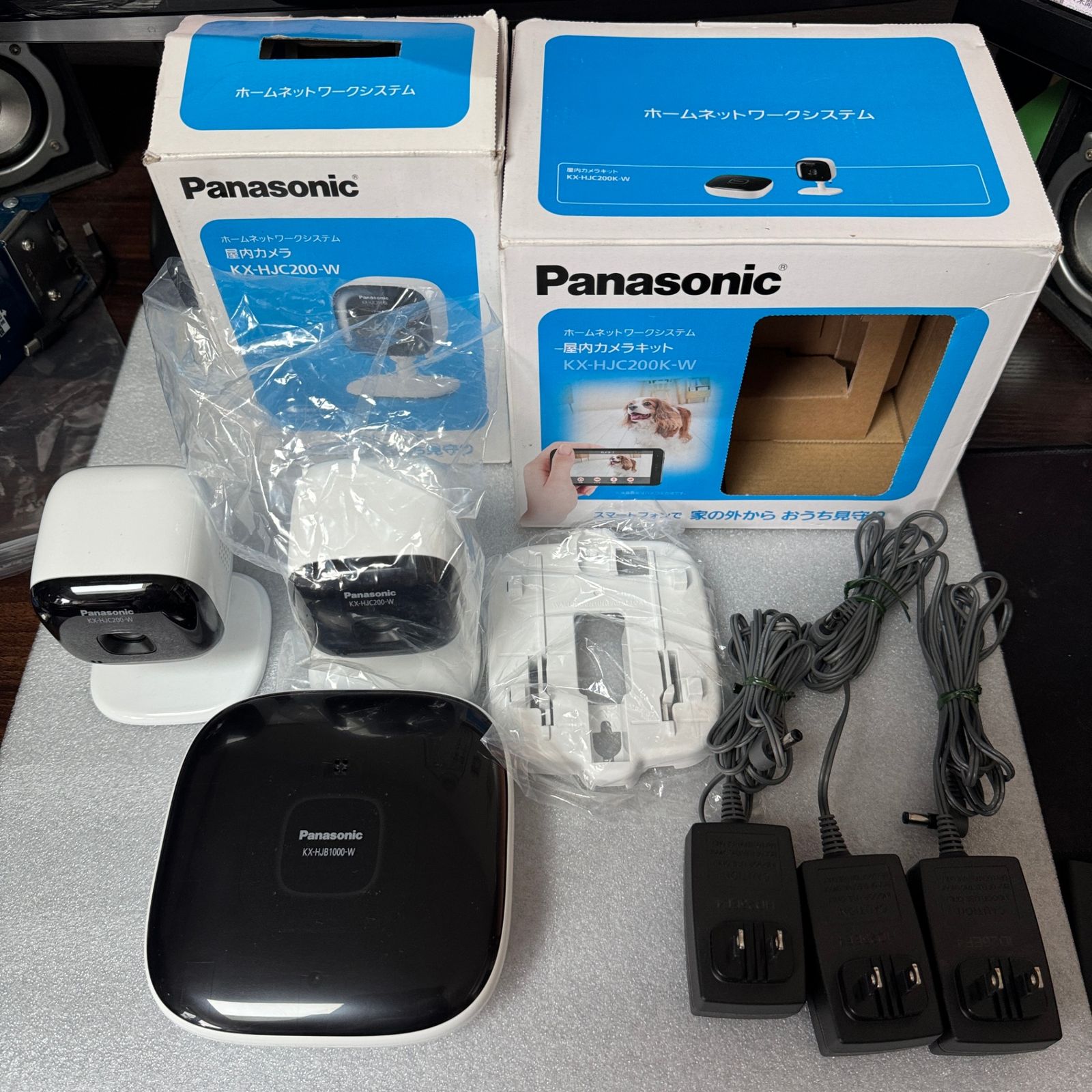 Panasonicホームネットワークシステム（ホームユニットと屋内カメラ