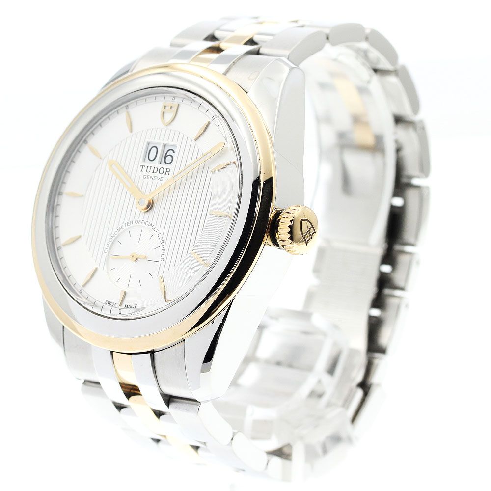 チュードル TUDOR 57103 グラマー ダブルデイト 自動巻き メンズ保証書