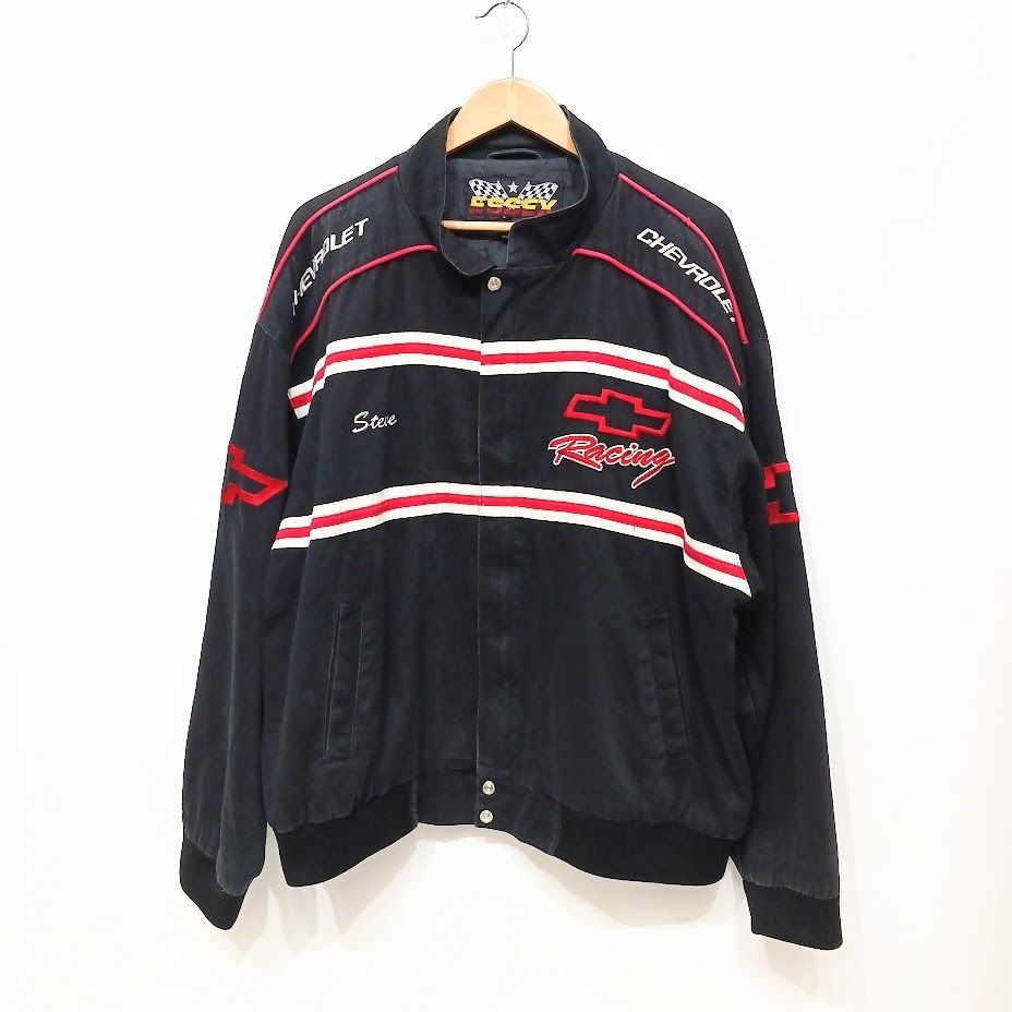 90's ESSEX NASCAR CHEVROLET Racing Jacket ナスカー シボレー