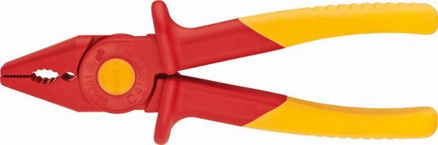 クニペックス(KNIPEX)絶縁プライヤー180mm 強化プラスチック仕様 9862-01
