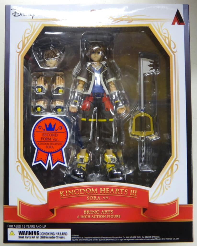キングダムハーツ BRING ARTS ソラ SECOND FORM ver. SQUARE ENIX KINGDOM HEARTS III BRING ARTS Sora Second form ver