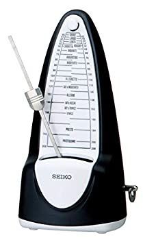 ･ SEIKO セイコー メトロノーム 振り子式 スタンダード ノアールブラック SPM320B