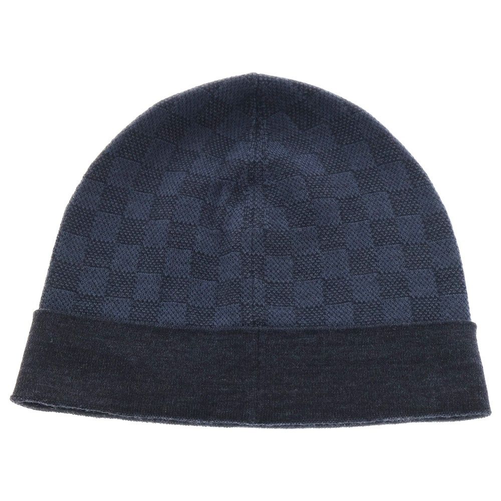 LOUIS VUITTON (ルイヴィトン) ボネ・プティ ダミエ ニットキャップ