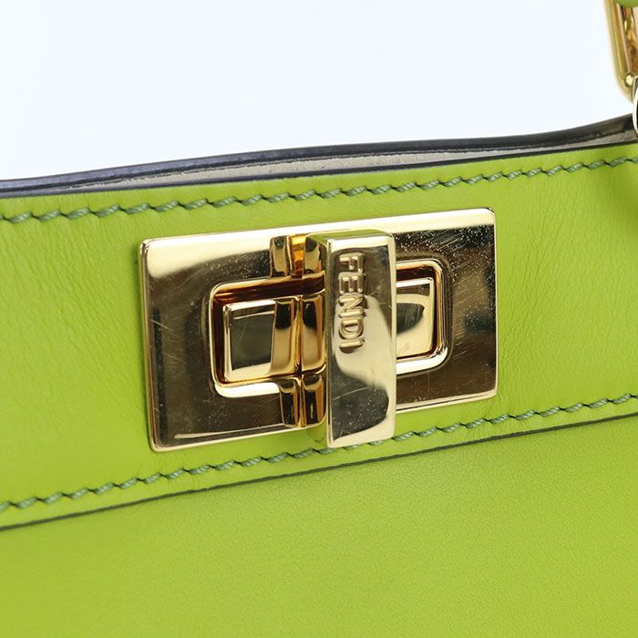 FENDI 8BN327 A6V3 F1JD4 2WAY ピーカブー GR【ランク：S】 FENDI フェンディ 2WAY ピーカブー 8BN327 A6V3 F1JD4