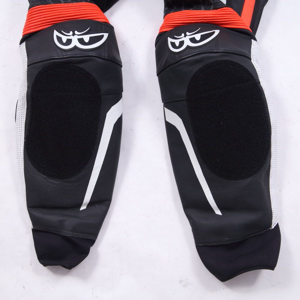ベリック レザー MFJ バイクツナギ 返品可◇52 アジアンフィット◇MFJ最新規格 新品/LS1-201329B-BK