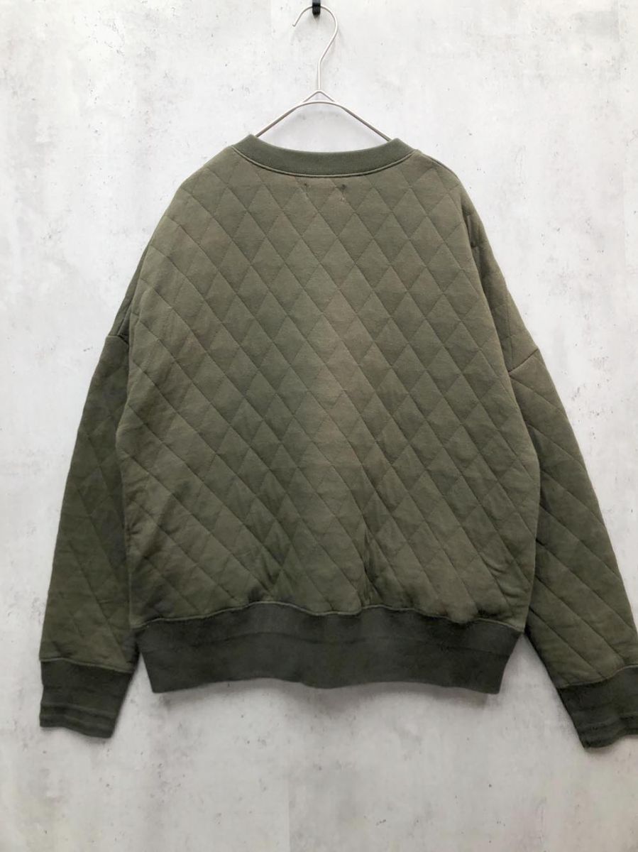BEAMS BOY ビームスボーイ キルティング ハーフジップ プル