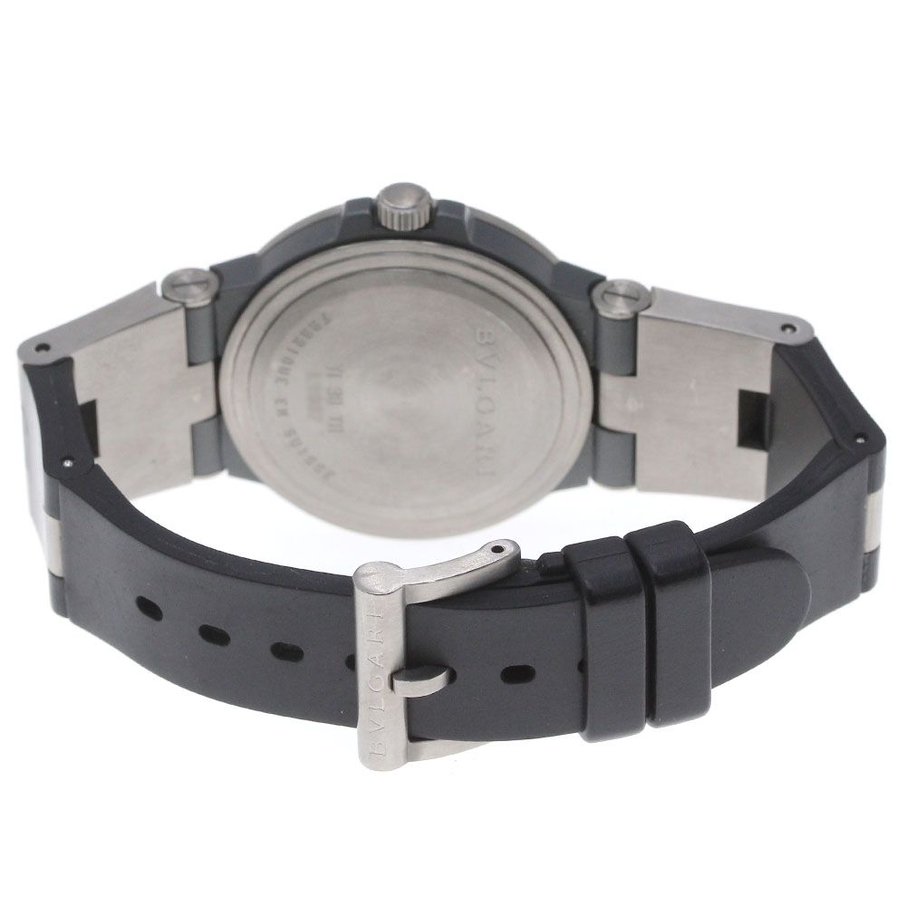 ブルガリ BVLGARI TI38TA ディアゴノ チタニウム デイト 自動巻き