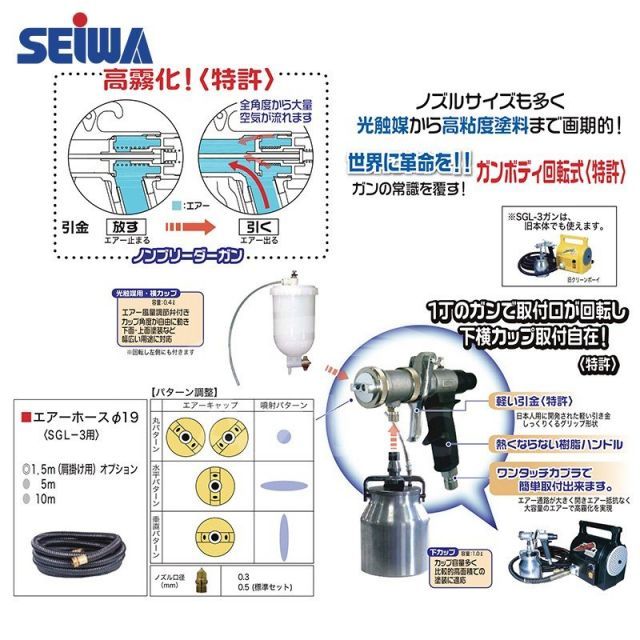 空気量1500～3200L|分