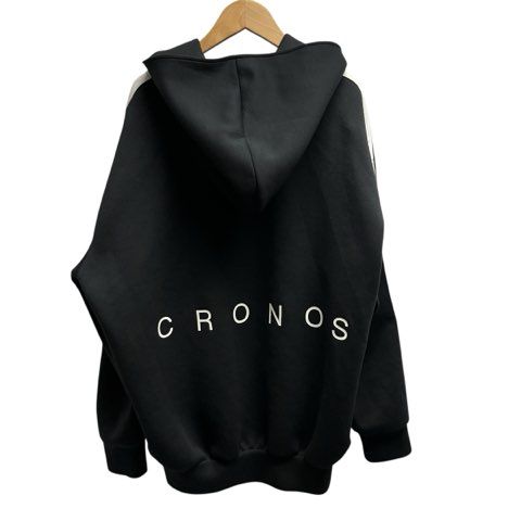 CRONOS クロノス 2LINE ZIP HOODIE ジップアップパーカー ロゴ
