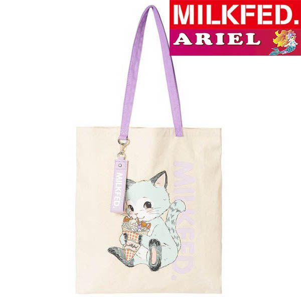 トートバッグ バッグ MILKFED ミルクフェド CAT FLAT LIGHT TOTE