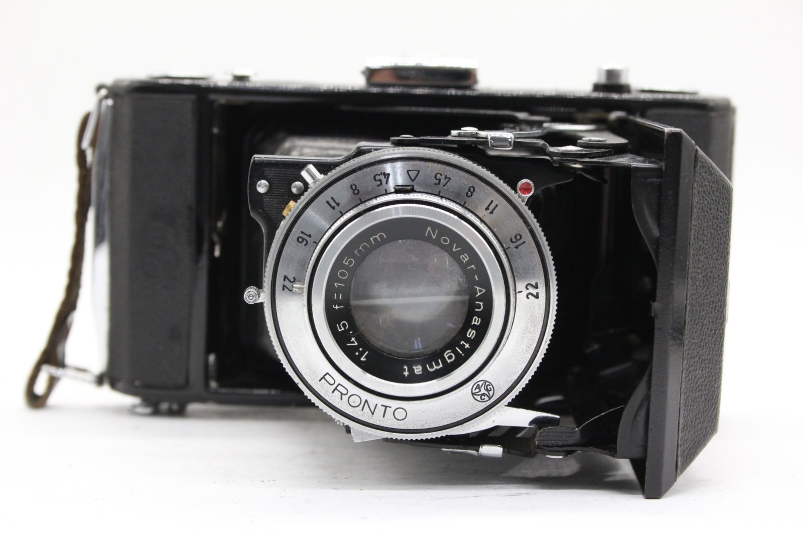 返品保証】 ツァイスイコン Zeiss Ikon Nettar 515/2 Novar 105mm F4.5