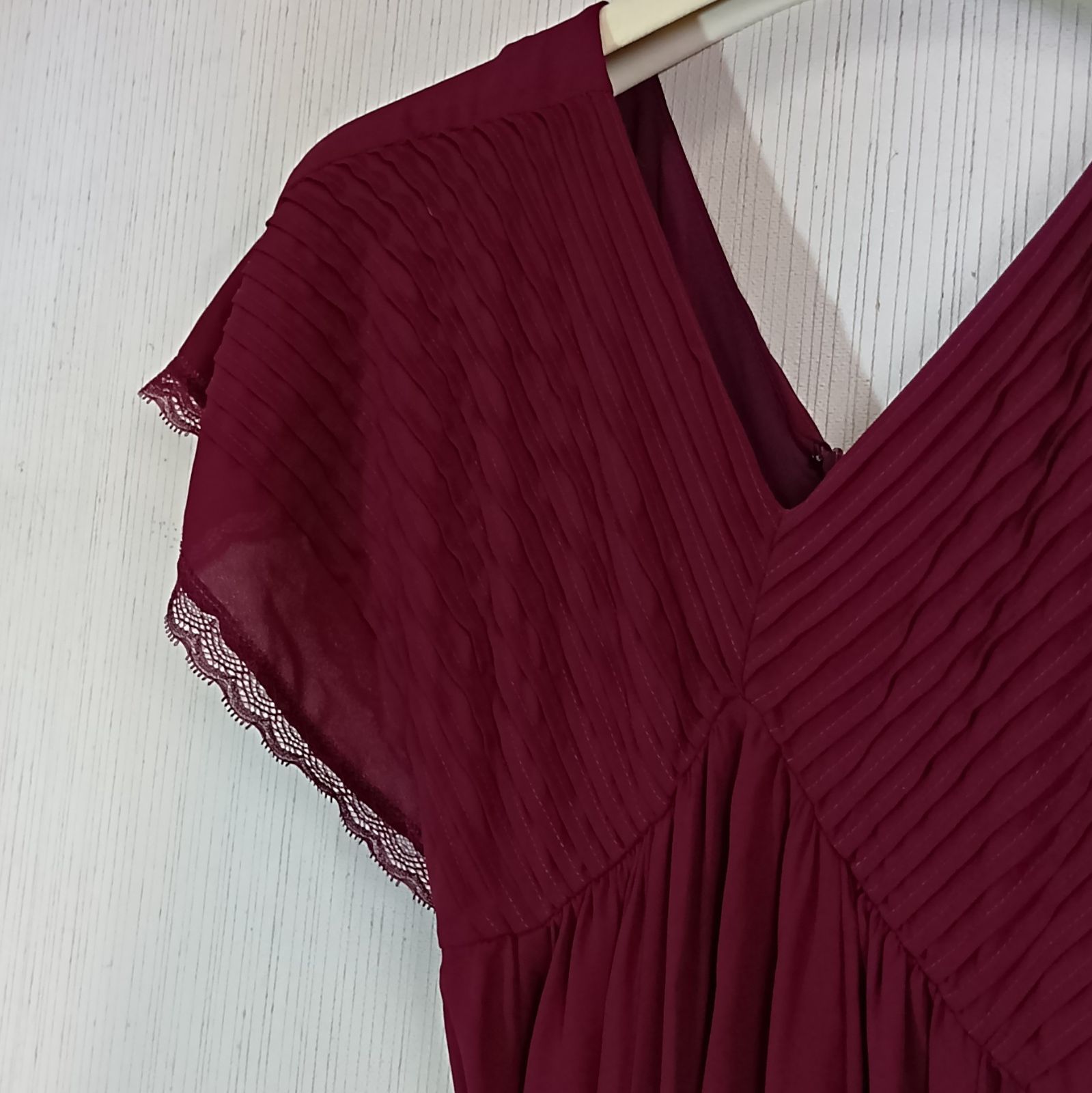 タグ付き】Bon Voyage Belted Long Dress ワンピ－ス 袖なし plum Her 
