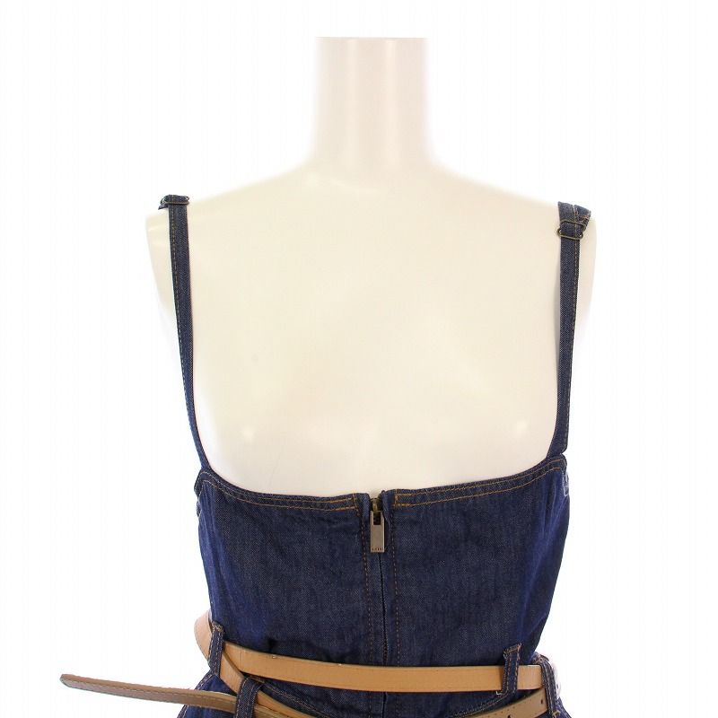 ameri vintage デニムサロペット