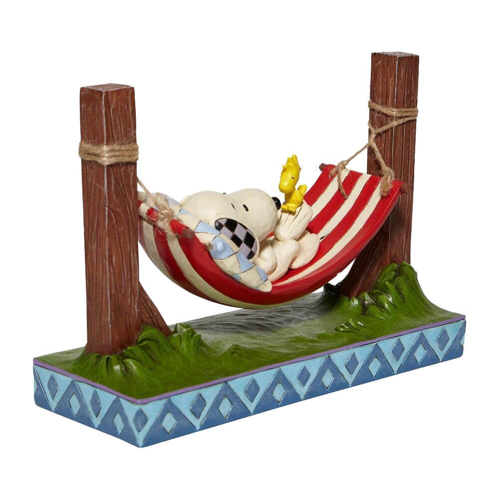 ジムショア スヌーピー ウッドストック ハンモック SNOOPY 置物