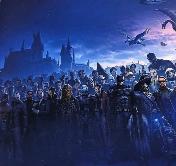 特大 映画ポスター パロディ マーベル アベンジャーズ スター