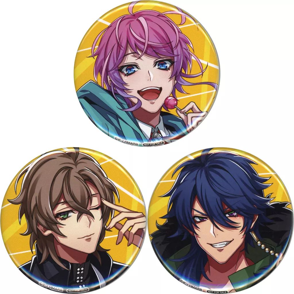 中古】バッジ・ビンズ Fling Posse 缶バッジ3種セット 「Switchソフト