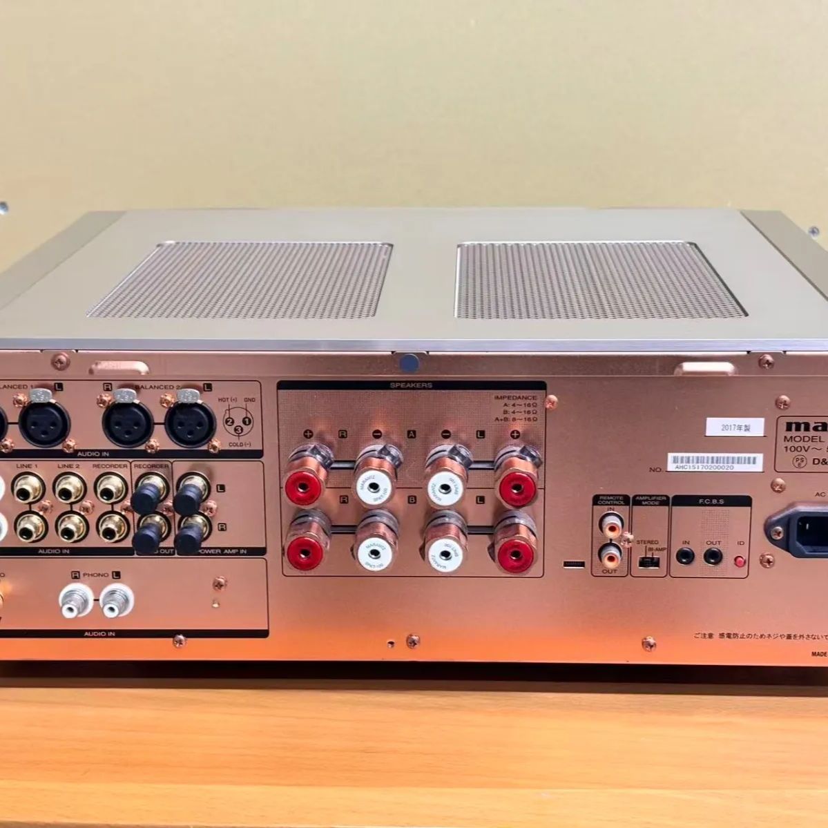 ♥ 展示品 マランツ marantz PM-10 ゴールド系 フラッグシップ プリメインアンプ WWW_OLIVIERBERNSTEIN_COM