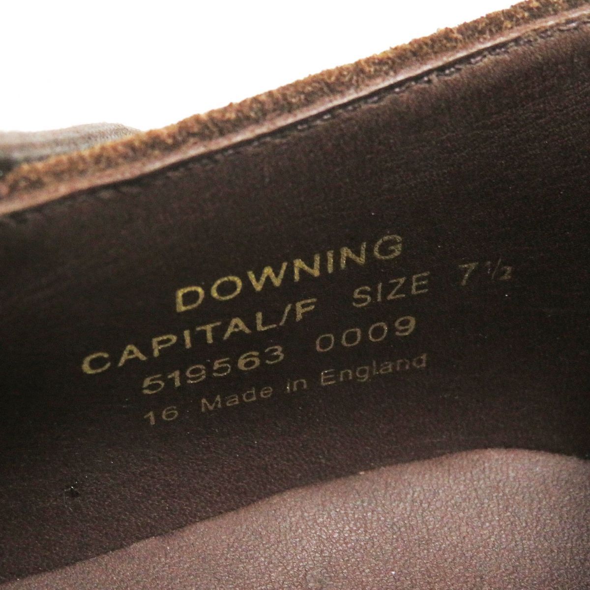 未使用品□Loake 1880 ローク DOWNING グッドイヤーウェルト製法 ...約299cmワイズ幅