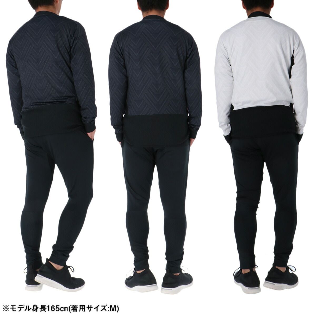 ATHLETA 黒 セットアップ フルジップ Ｏサイズ ATHLETA 黒 セットアップ フルジップ Oサイズ ATHLETA 黒