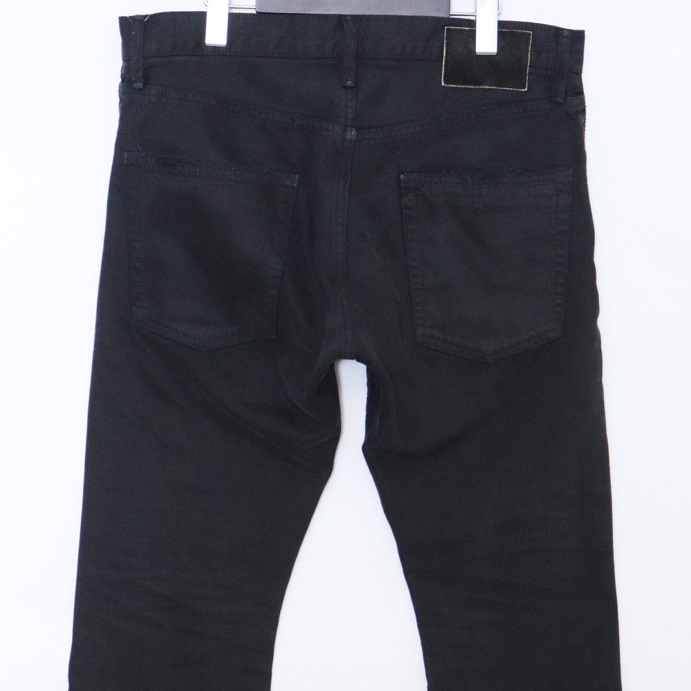 VISVIM SOCIAL SCULPTURE 14 BLK DMGD-17 W34 L24 ブラック