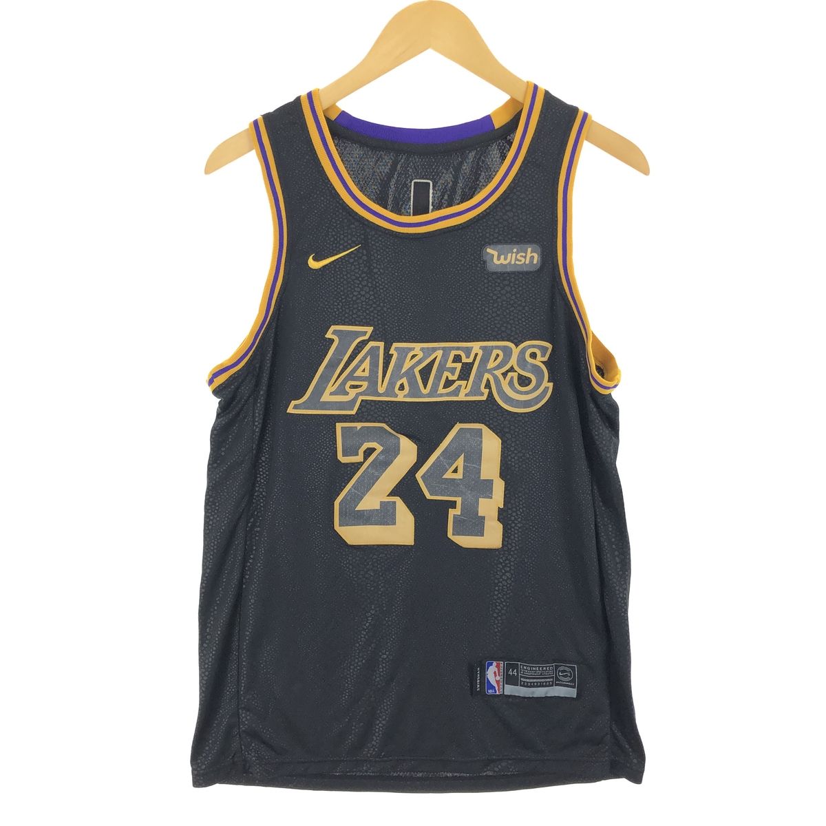 古着 ナイキ NIKE NBA LOS ANGELES LAKERS ロサンゼルスレイカーズ ゲームシャツ レプリカユニフォーム メンズM相当/eaa466901
