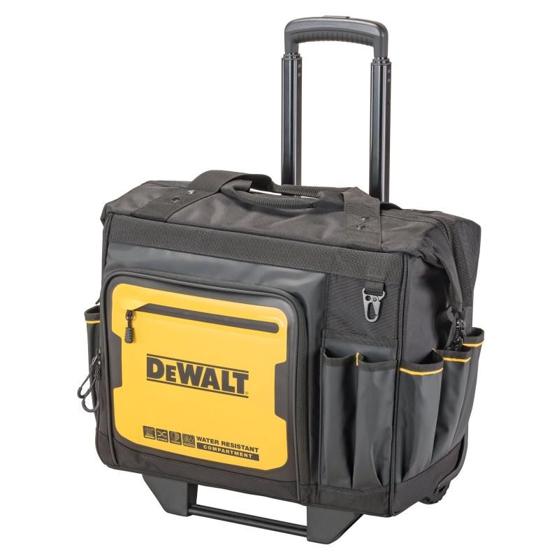 デウォルト DEWALT ローリングバッグ 撥水 撥塵 耐久性 収納ケース ツールバッグ 収納BOX 工具箱 道具袋 鞄 DIY ストレージ DWST60107-1