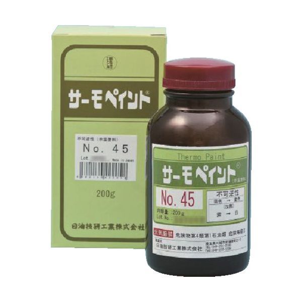 7営業日以内発送 日油技研 NO11 サーモペイント 準不可逆性 110度 沖縄離島販売不可