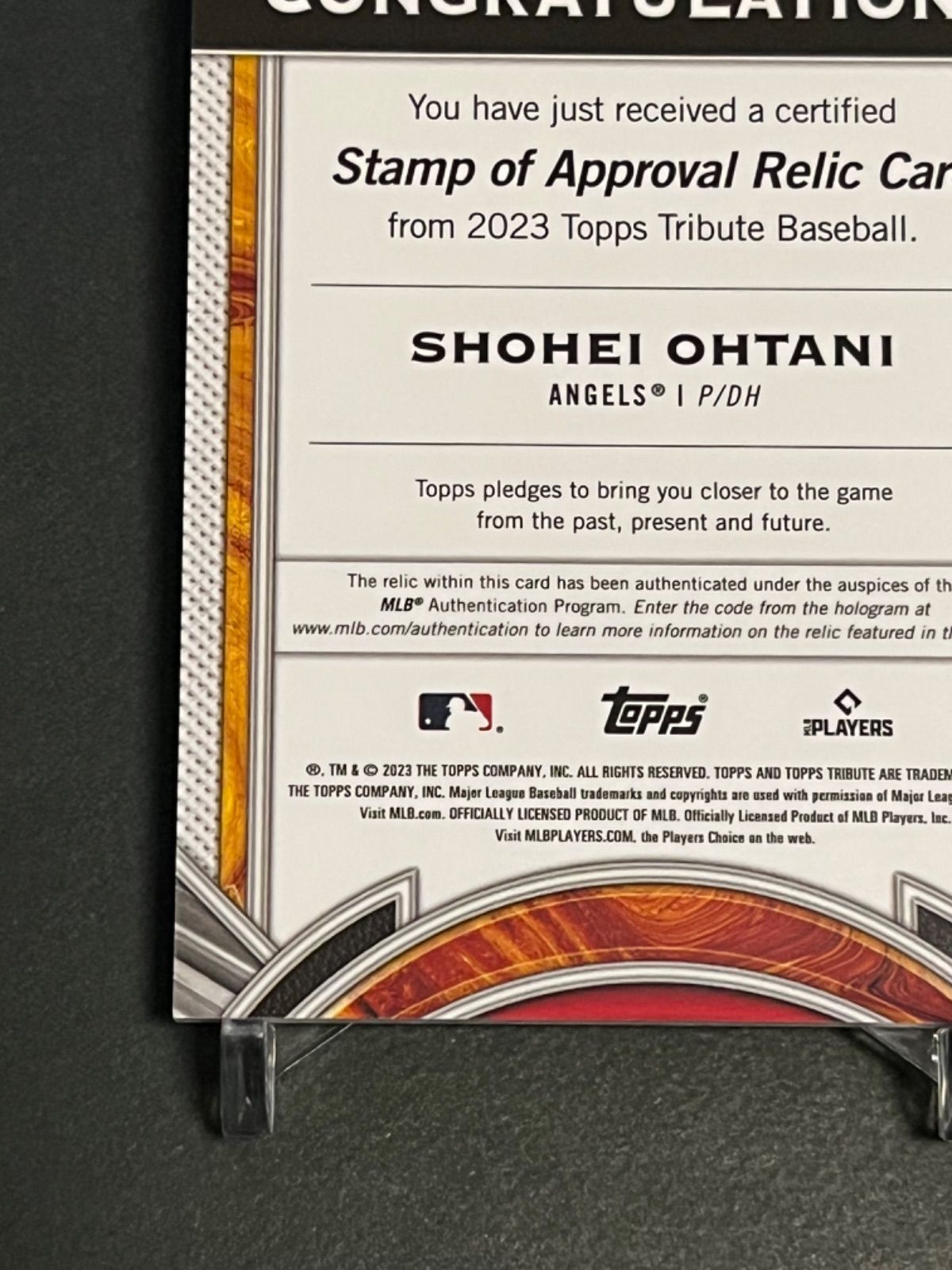 199枚限定&MLB公認ホログラム付】大谷翔平試合着用ユニフォーム