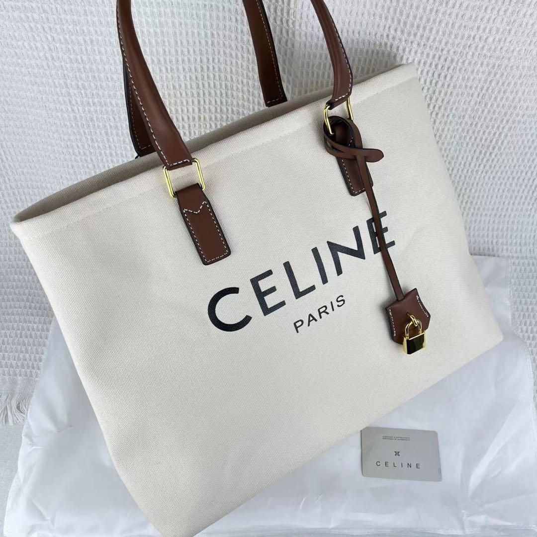 【美品】c‍eline 　キャンバストートバック　トートバッグ