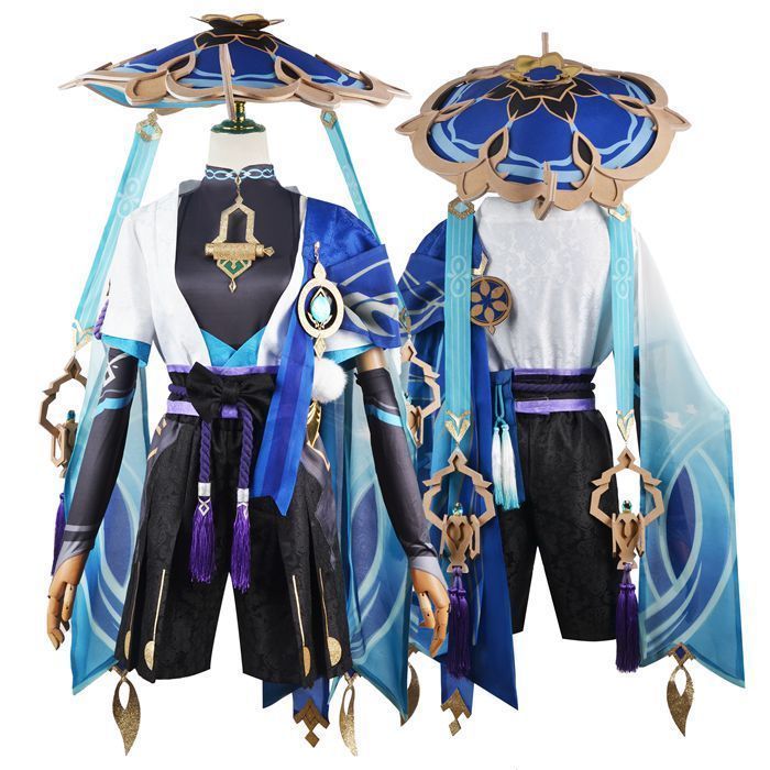 原神 スカラマシュ 放浪者 コスプレ衣装 原神 げんしん Scaramouche コスプレ衣装 ウイッグ付き コスチューム ハロウィン クリスマス 制服 大人cosplay イベント ウイッグ付き