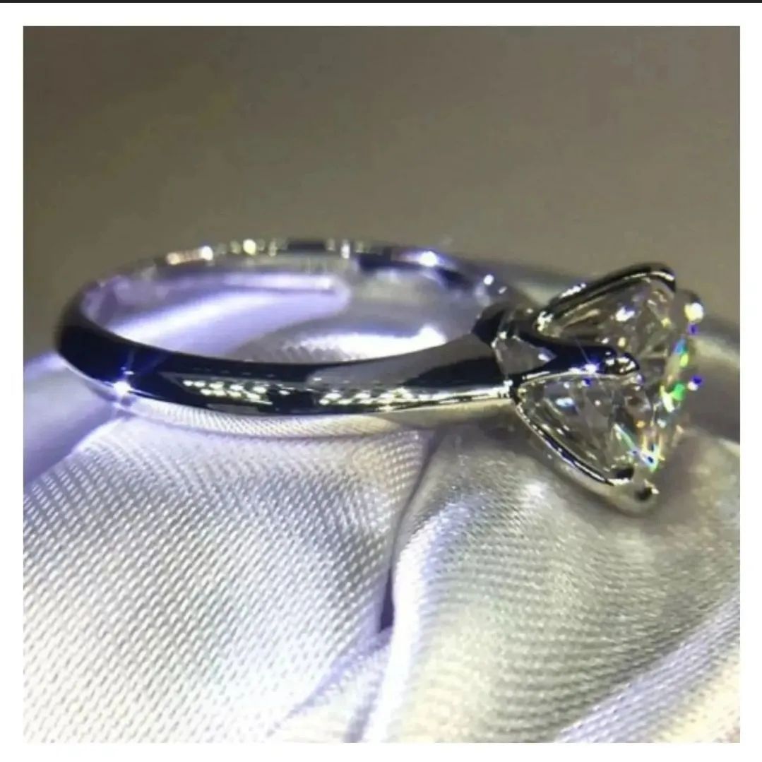 ✦最高級2,0ct18KRGPホワイトダイヤモンドリング 6号・K19✦ - メルカリ