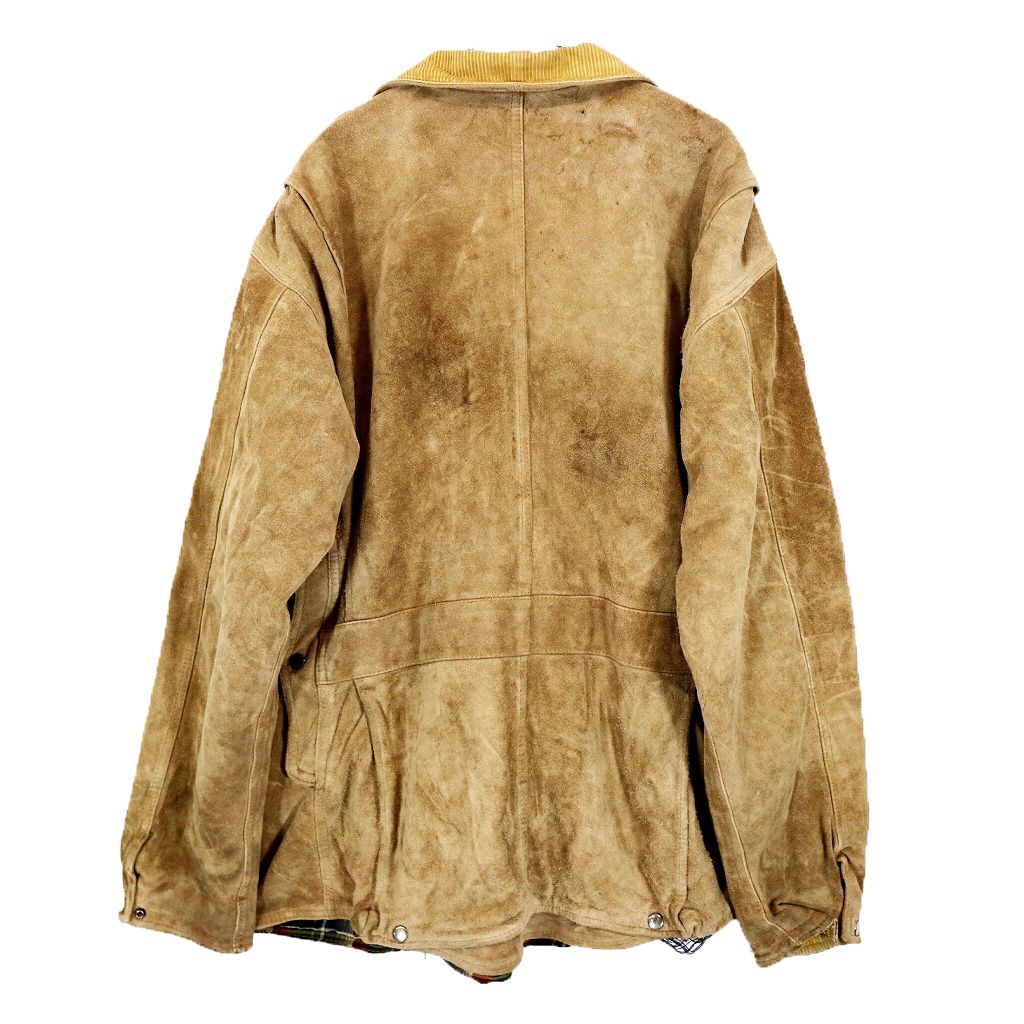 90s ラルフローレン スエード　ハンティングジャケット 1990s Polo Ralph Lauren suede leather hunting jacket ⁡ size L程