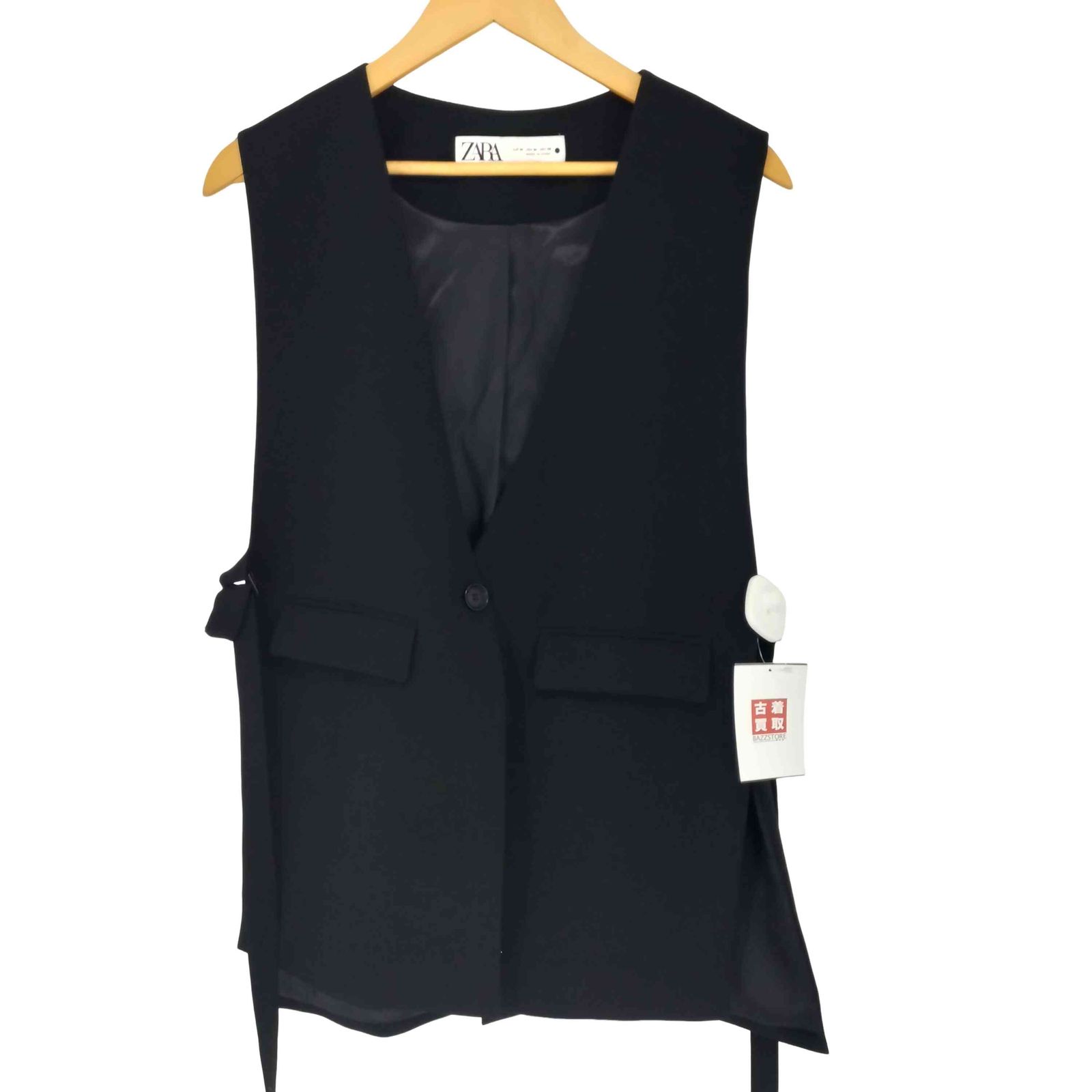 ザラ ZARA ロングジレ レディース import：M - メルカリ