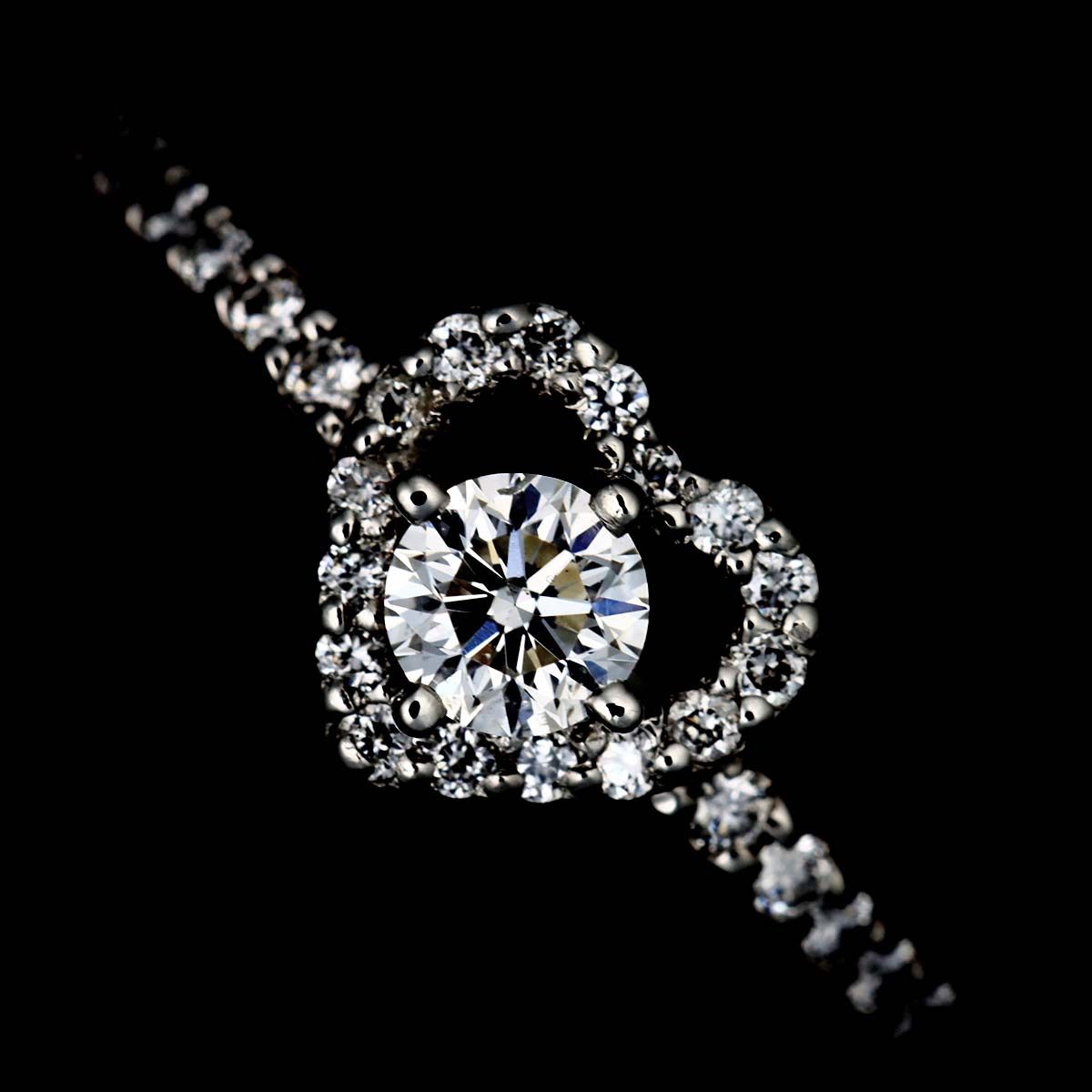 ヴァンドーム青山 Vendome Aoyama 7号 リング ダイヤ 0.32ct Pt 