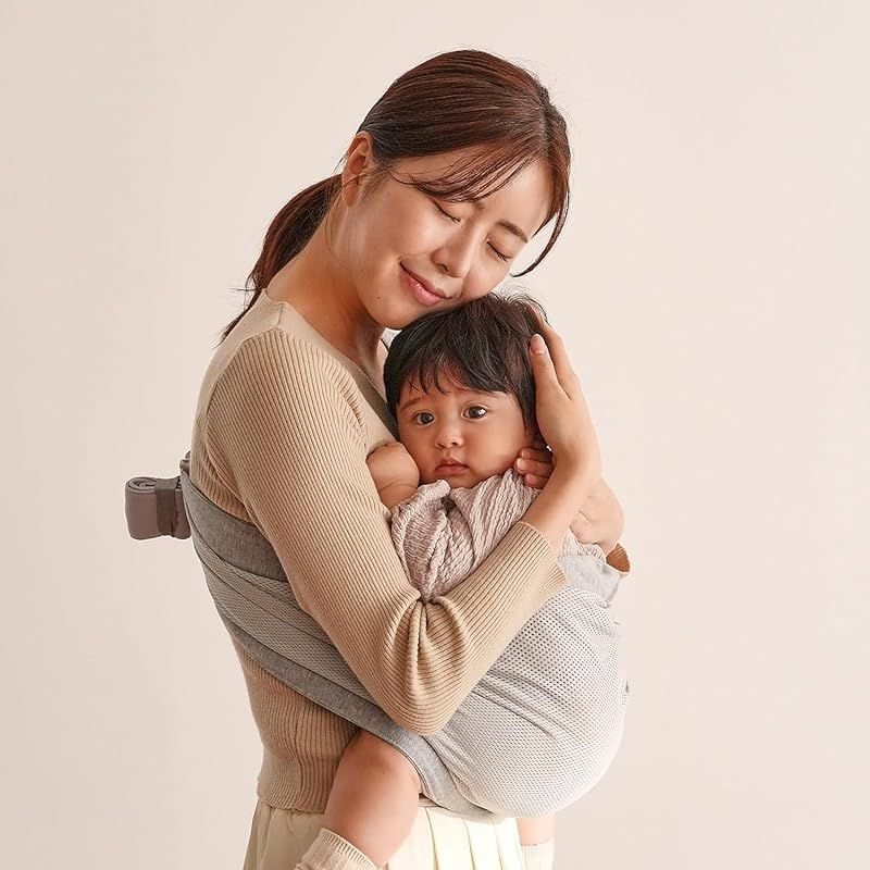  MomnLittle ベビースリング 抱っこ紐 ヒップシート スリング 新生児 赤ちゃん ベビー 2 WAY 抱っこひも ダイヤル 子供 新生児～20 kg 出産祝い ギフト 1 スリング 抱っこひも スリング