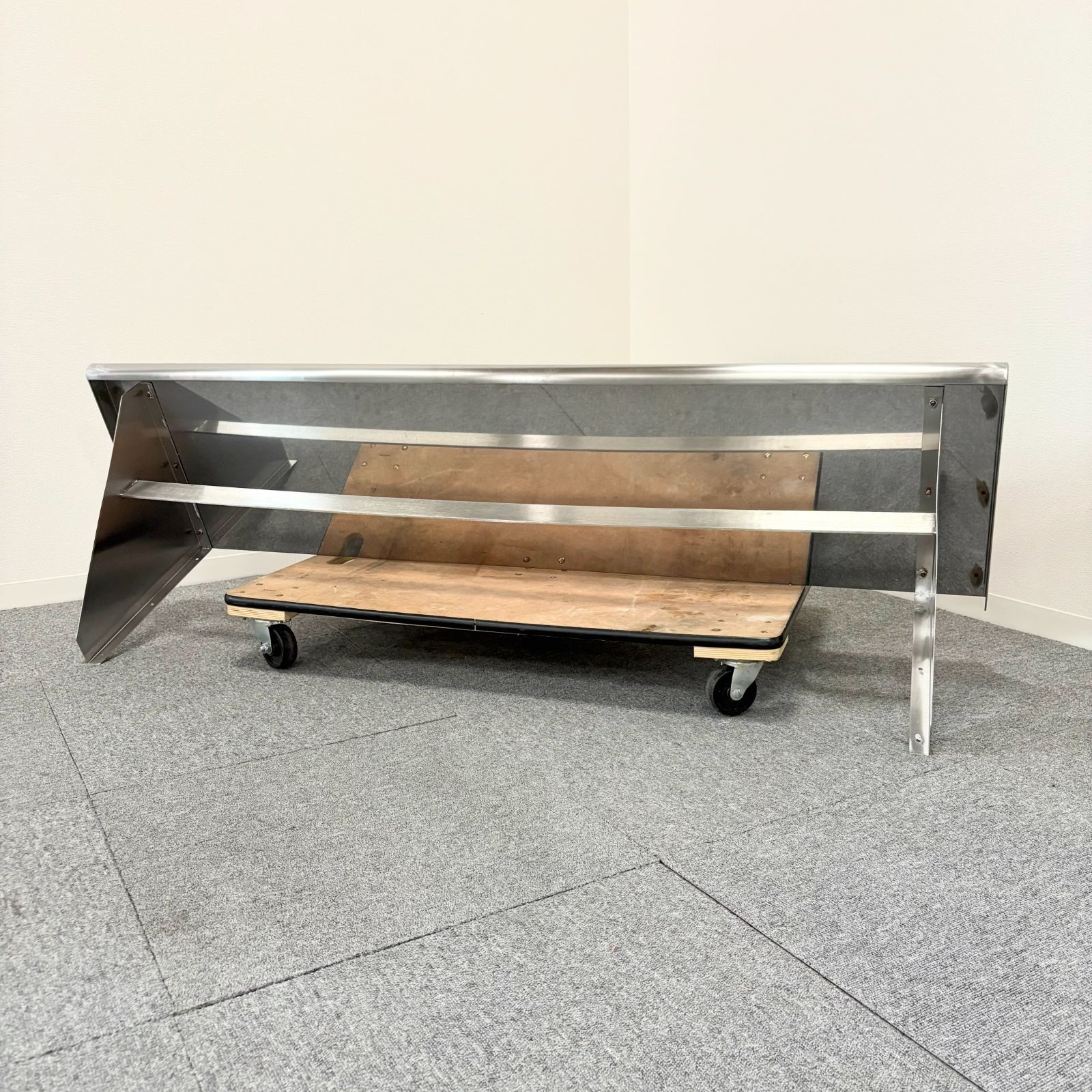 ステンレス平棚/幅1500mm×奥行397mm×高さ355mm/業務用/厨房機器/棚/