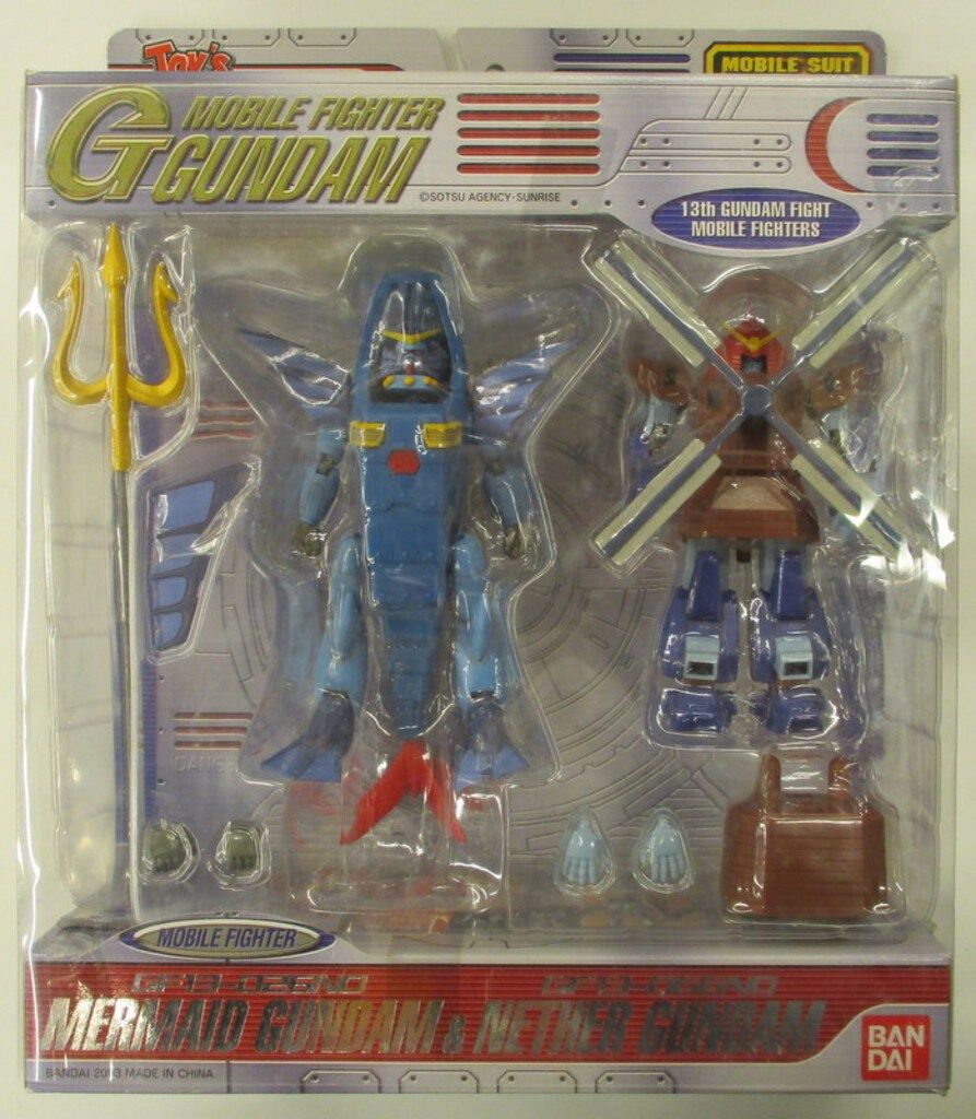 バンダイ MS in ACTION!!/MIA 機動武闘伝Gガンダム マーメイドガンダム