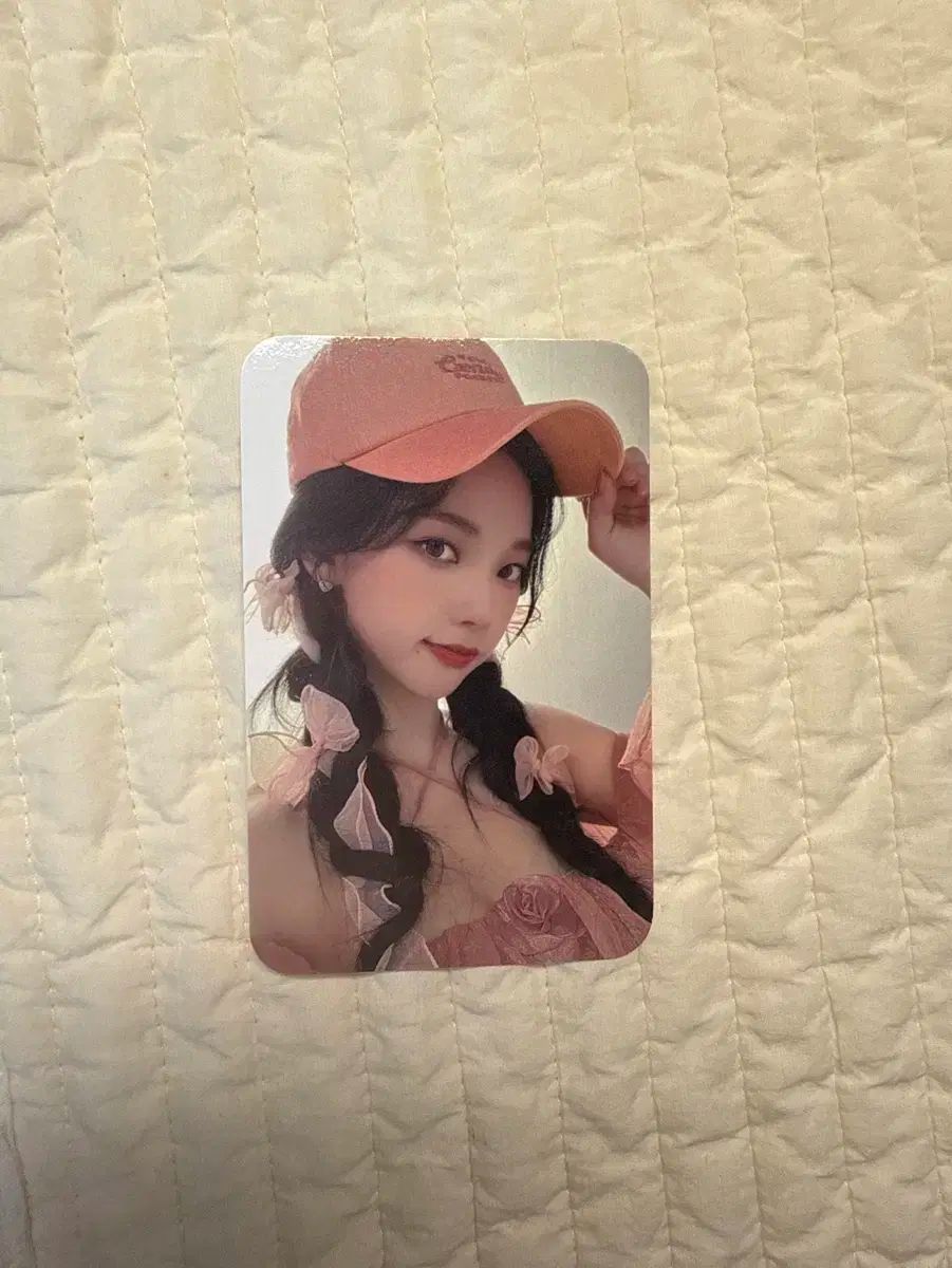 aespa カリナ MLB キャップ 帽子 KARINA エスパ トレカセット③ MLB カリナ(KARINA) 帽子＆トレカ aespa エスパ カリナMLB ボール