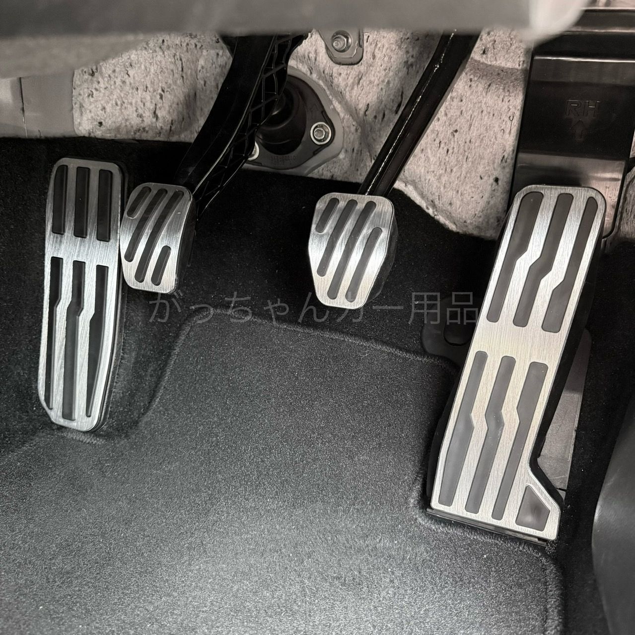 専用設計 マツダ ロードスター ND アルミ ペダルカバー セット gajigarage_mazda-ro-dosuta-